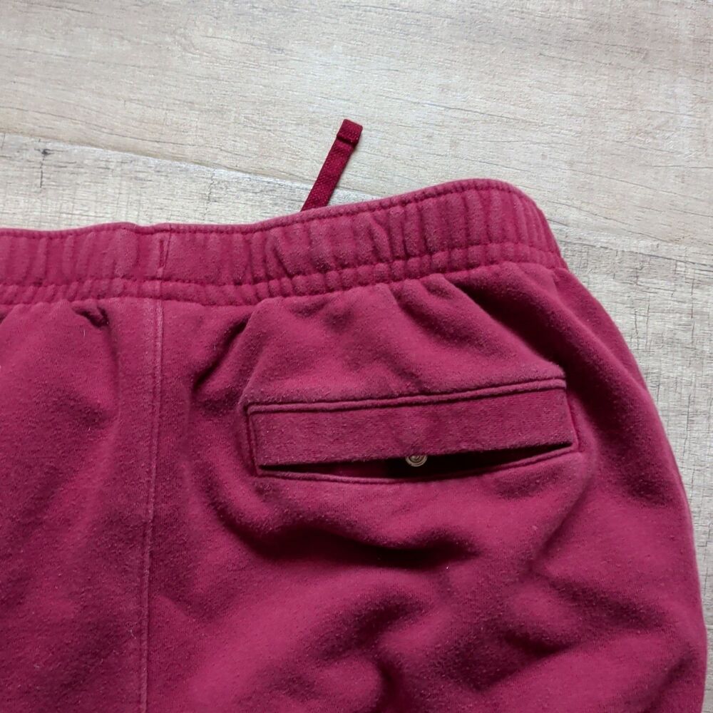 Nike Sportswear Club Fleece Joggers Burgundy Men’s Size L Standard Fit New - Picture 7 of 7